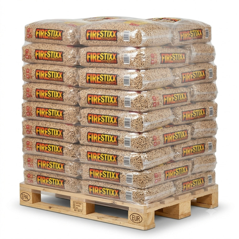 Pellet Firestixx Premium A1 En Plus in Abete 72 Sacchi da 15 Kg