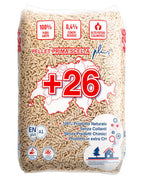 Pellet Swiss+26 ENplus A1 72 sacchi da 15 kg in abete